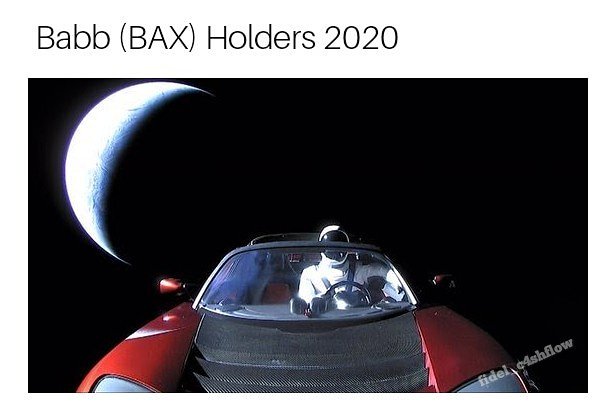 fidel_c4shflow's tweet photo. Not even a shill I just love Babb🚀
@getbabb 
#getbabb #blockchain #banking #cryptomemes #cryptohumor #cryptocurrency #money #hodl #idex #bancor #okex #bitcoin #cryptotrading #investor #investments #ethereum #erc20 #litecoin #ripple #dash #coinmarketcap #coinbase #eos #bch #babb https://t.co/A6H86Qy48Y