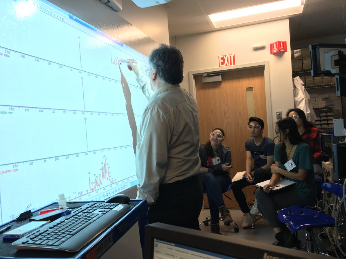 SabraRuvera's tweet photo. Final day of BU SoM Biomedical Forensic Sciences Advanced Chemistry @WatersCorp w/Dr. Claude Mallet! #BUForensics #BotchJonesResearchGroup https://t.co/bHrmKSnxVg