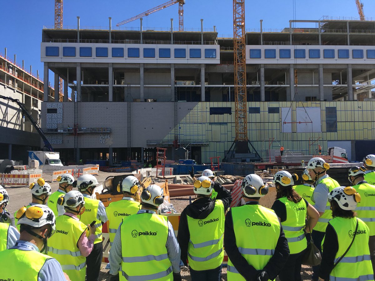 cpi_worldwide's tweet photo. @cpi_worldwide participating at #ipha2018 annual meeting in Helsinki, Finland. Great day with a visit to the PEIKKO production facility in #Lahti and the TRIPLA construction site in #Helsinki
Thanks to the sponsors: @Elematic @TrimbleCorpNews and Peikko https://t.co/28fLAxhs0q