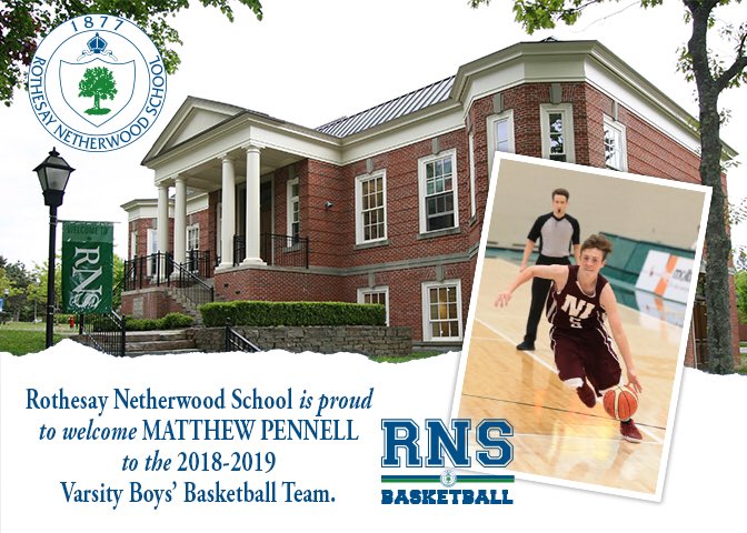RNS_Hoops's tweet photo. We are proud to welcome 2021 PG Matthew Pennell to our RNS Basketball Family. Matthew is from St . John’s, NFLD and will be representing his U17 NFLD team this summer at Nationals in Kamloops, BC. #RNStrong https://t.co/cQT6CyGPlA