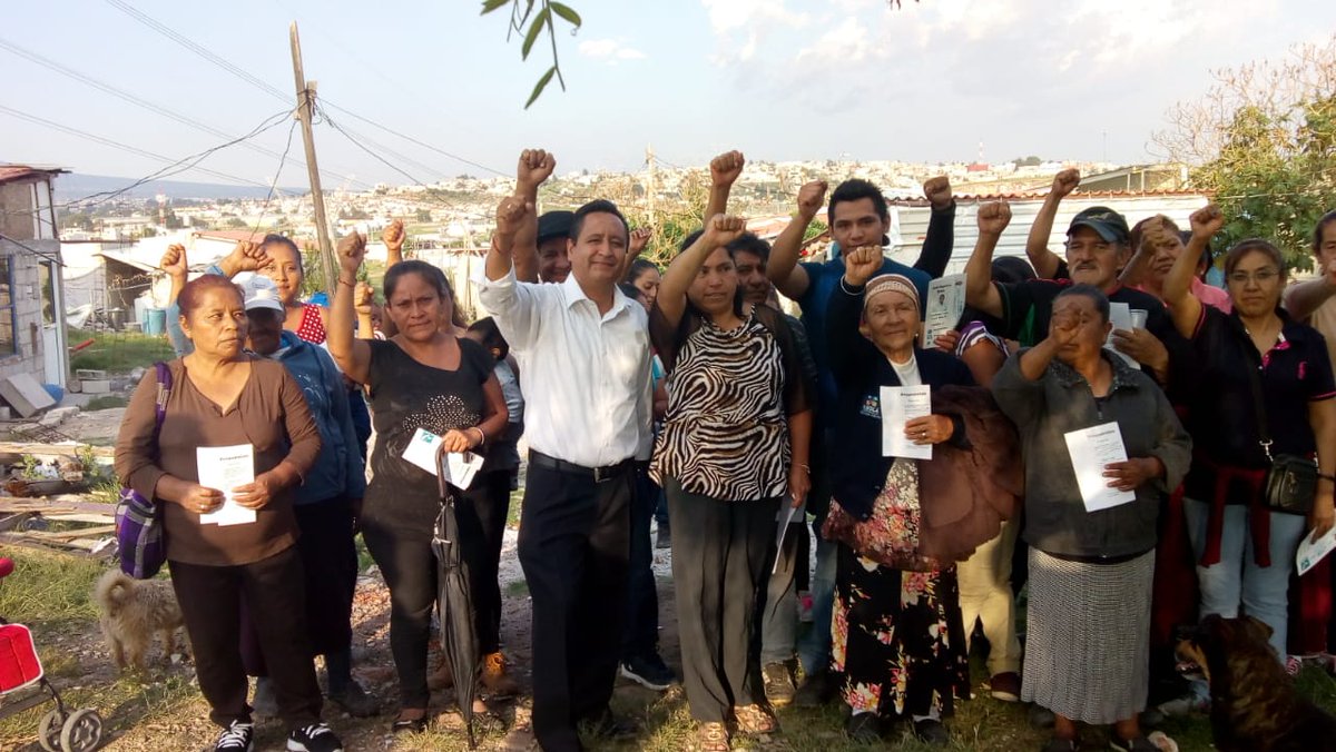 joelaguirrez's tweet photo. La muestra de apoyo de los vecinos del capulin que externaron el miércoles es grato para consolidar el proyecto: #DistritoLocal9 https://t.co/LBy9KxIBbu