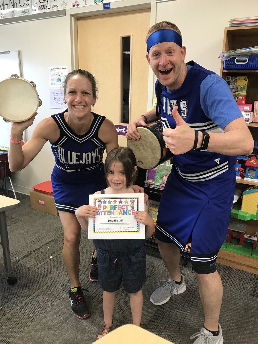 susburris's tweet photo. Perfect Attendance Award #MorrisJays https://t.co/JEh3LBkyLR