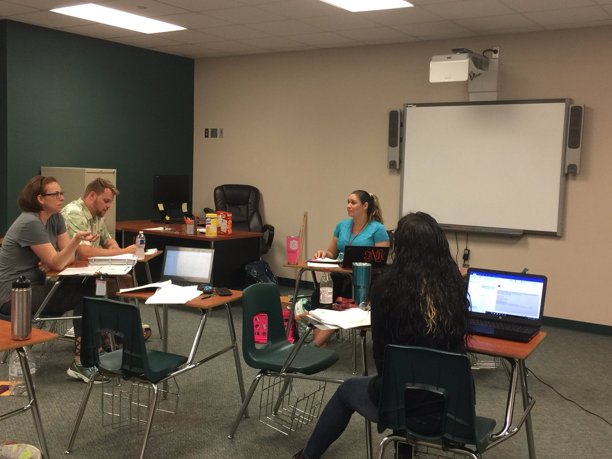 Love my 7th grade math teachers!!! Even on their last day, they are collaborating for the 2018-2019 school year! We are already off to a great start next year!