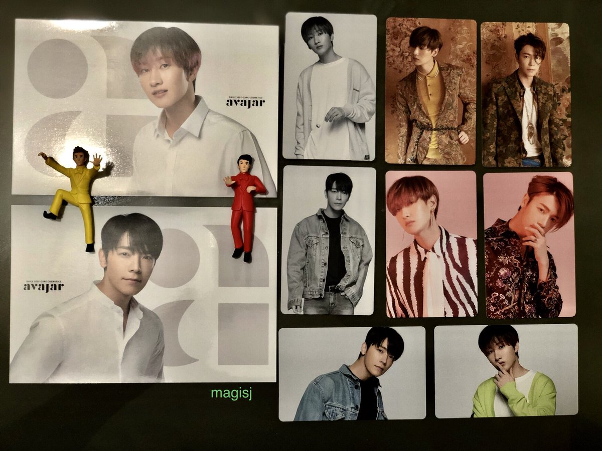 magisj's tweet photo. 🙊🐯 #Eunhae #Kihno with #Avajar and regular #LoSiento photocards #Puttito 💕💙🧢 #은혁 #동해 https://t.co/vxAv31B1Eo