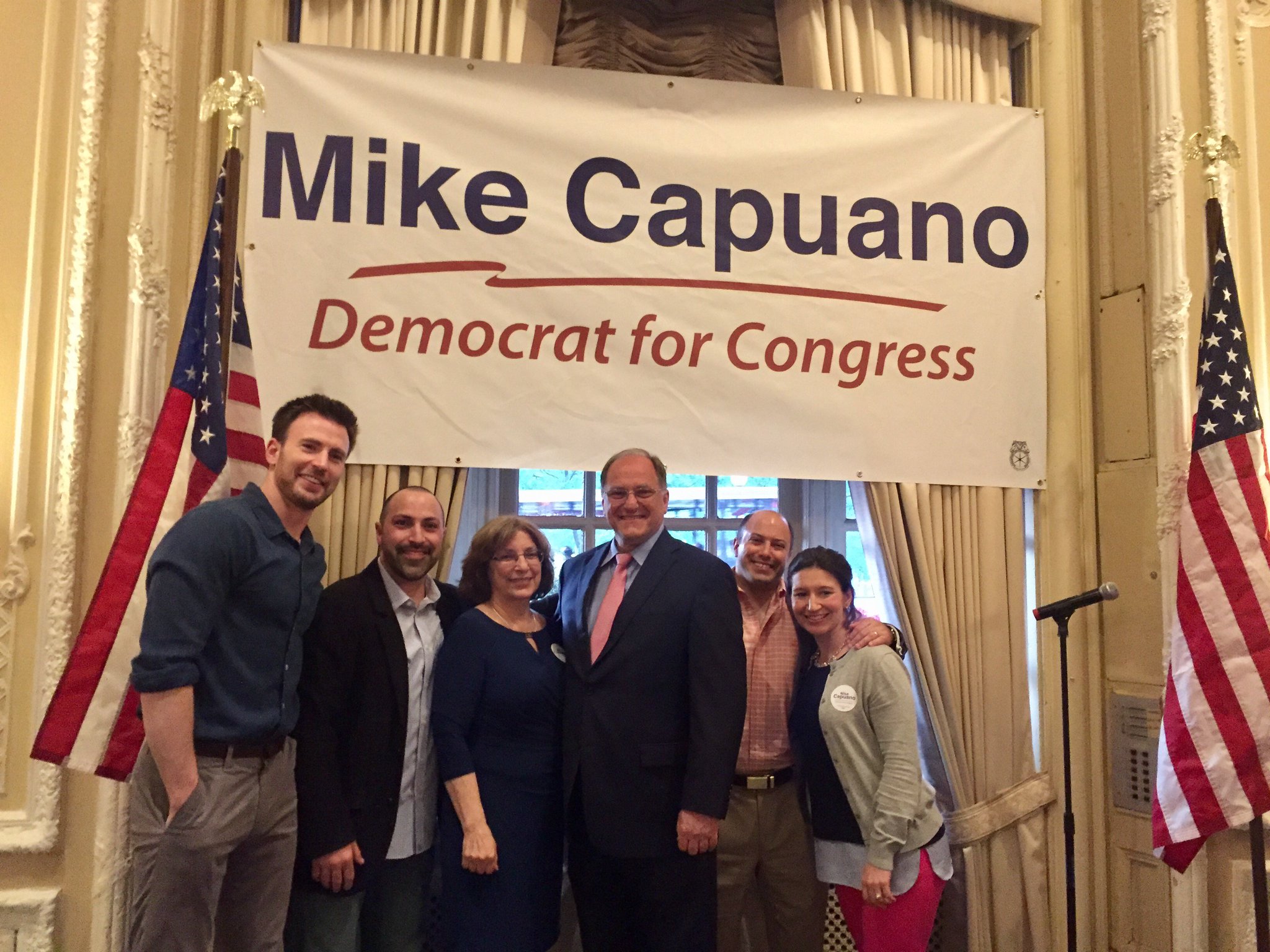Mike Capuano on Twitter: "Thank you to my family, including my nephew @chrisevans, for your support. Together, we'll keep fighting to create more opportunities for everyone, and I won't stop until the