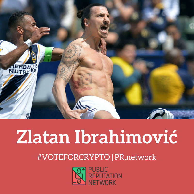 QuantusTecSol's tweet photo. Zlatan Ibrahimović is one of football's biggest celebrities But does everybody love him? view his card, his #PublicReputation, and vote for yourself: https://t.co/XTvIsV79eU  #VOTEFORCRYPTO #CryptoInvestors… https://t.co/3uOHn79NpE https://t.co/BoUg51GE0E