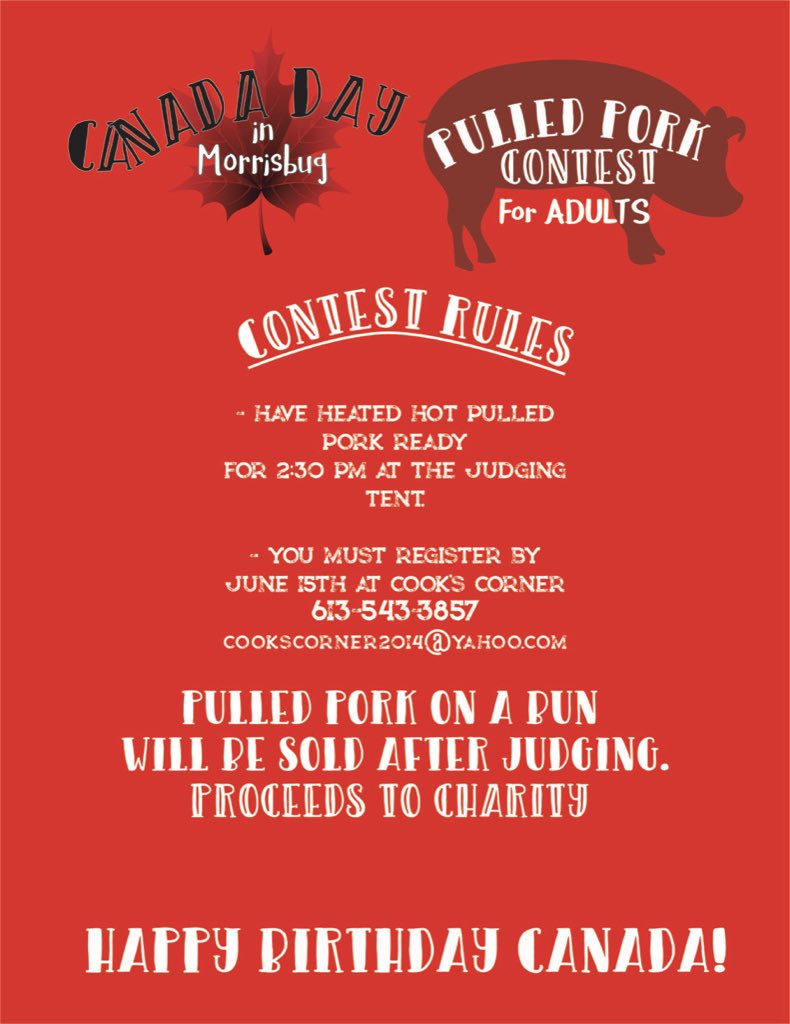 Morrisburg Canada Day (CanDayMorisburg) Twitter