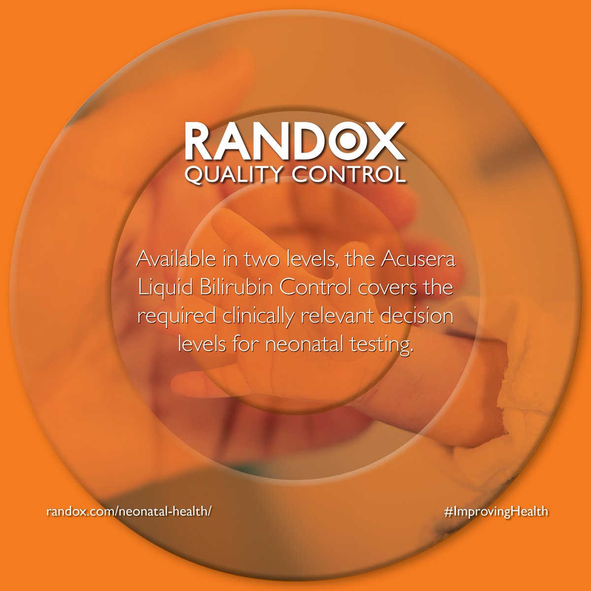 RandoxOfficial's tweet photo. Available in two levels, the #Acusera Liquid #Bilirubin Control from @RandoxQC covers the required clinically relevant decision levels for #neonatal testing.
Find out more here: https://t.co/fus4wLt56J
#improvinghealth #neonatalhealth https://t.co/y9YRI2eeQb
