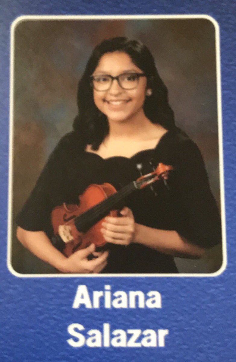 arianamykal's tweet photo. in honor of my last day of high school, here’s the evolution of me through orchestra pictures 😂 #classof2k18 https://t.co/ALhCCj88zb