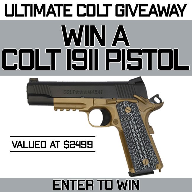 [NEW GIVEAWAY ALERT] Win the ultimate Colt! We're giving away a Colt 1911 pistol. Enter to win here - classicfirearms.com/contest/win-th…

#gungiveaway #winagun #pewpew #guncontest #winapistol #pistolgiveaway #coltcqb1911 #colt #handgun #fde #flatdarkearth
