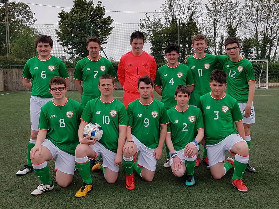 IrelandFootball's tweet photo. Ireland's first ever #FootballForAll representative team take to the field this week in Vienna.

https://t.co/LPiLDlRAgw #COYBIG https://t.co/ZDdciQsWCC