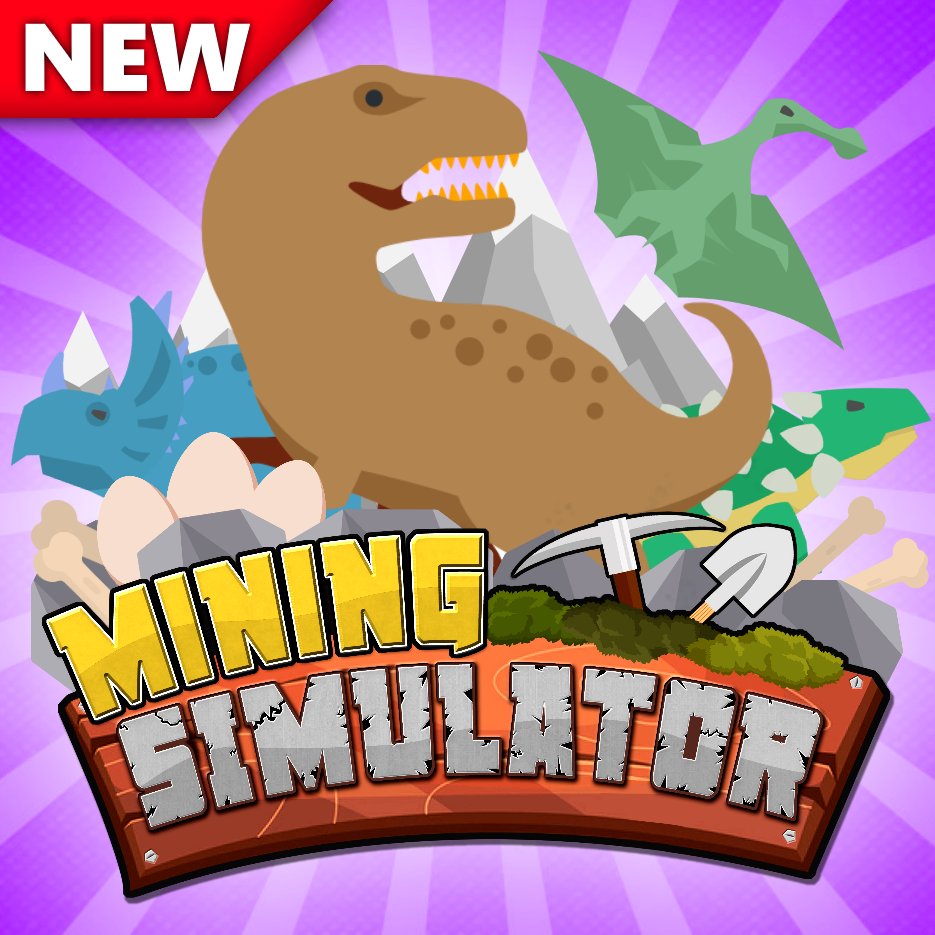 Isaacrblx On Twitter New Dino World In Mining Simulator Travel