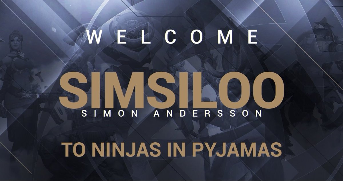 NIP's tweet photo. The #PPL summer split is right around the corner! Following the departure of Kevin @La1zy Jensen from our @PaladinsPro team, we have been looking for a replacement. We are happy to welcome Simon @simsiloo Andersson to NiP!

📰 https://t.co/9dGItCjmY7

#GONINJAS https://t.co/PocKDlZOdU