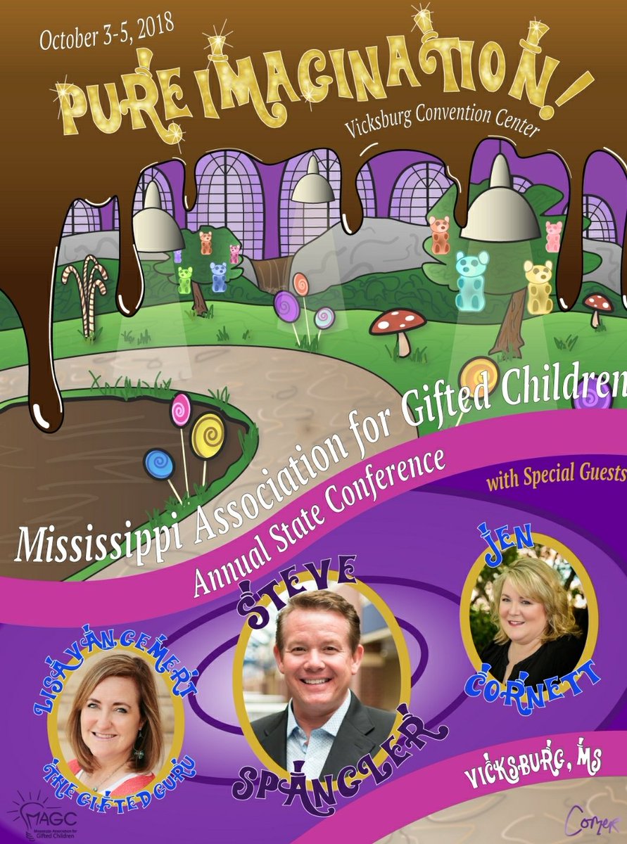 MAGCgifted's tweet photo. Lets get excited!!! October 3-5, 2018. Vicksburg, Mississippi. We're ready @SteveSpangler @gifted_guru @JenCornett !!! https://t.co/2PX3rQHOIB