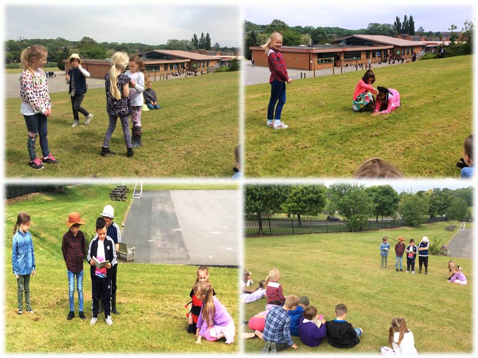 HazelLeysAcad's tweet photo. Cheetahs thoroughly enjoyed an action packed ‘Outdoor Classroom’ day, so much so that they didn’t want to go home!Activities included storytelling & role play, creating & testing sundials & playing games from around the world. @CLOtc #amunique https://t.co/HnRH1IPUX6