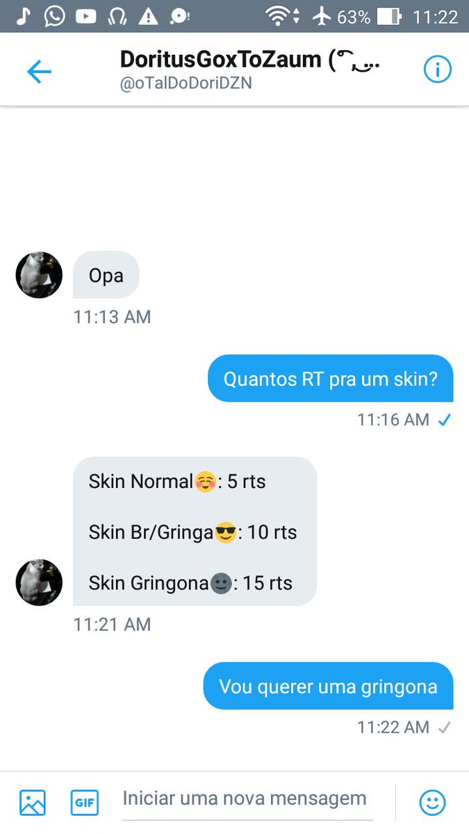 MistticoM's tweet photo. 15 RTS PARA O @oTalDoDoriDZN Me fazer uma skin https://t.co/O8r5V3KlTq