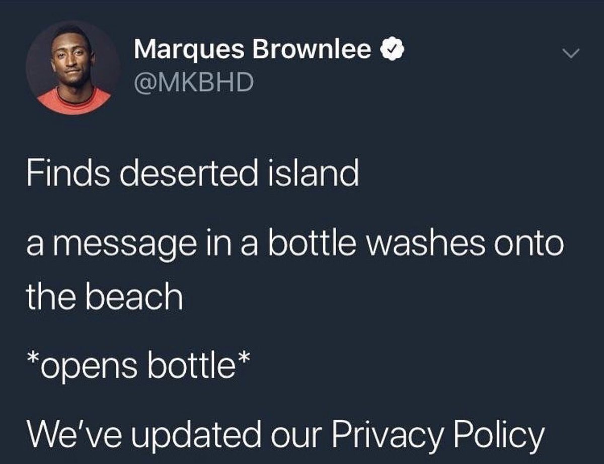 DJLuxso's tweet photo. Just a friendly reminder.. if you have not yet updated your own privacy policy you should do so now. https://t.co/0YuEI7sXgZ