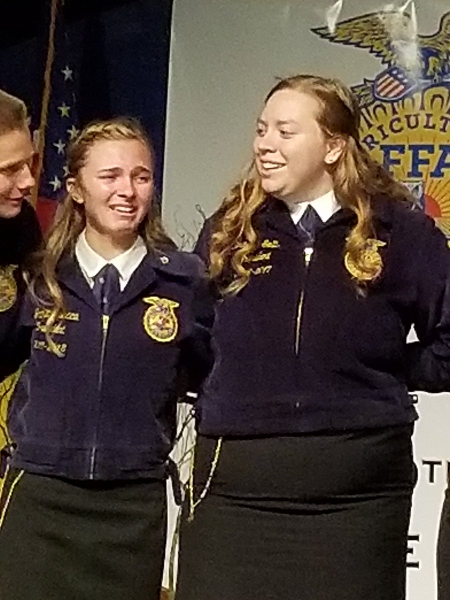 AmyKline1999's tweet photo. #WarrenHillsFFA Brittany Smith was just elected as the 2018-2019 NJ FFA Secretary!  We are so proud and excited to see her growth this year as she serves the #NJFFA Association!  #WHRHighSchool, #WHRHSPride, #WHRSD, #FFA, #LivingToServe https://t.co/bjVyHVo9Xd