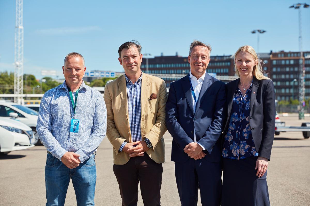 ForSeaFerries's tweet photo. Idag inviger vi Sveriges största bilmärkesoberoende laddplats med snabbladdning. https://t.co/92rm16B3ke https://t.co/jtELawPtQE