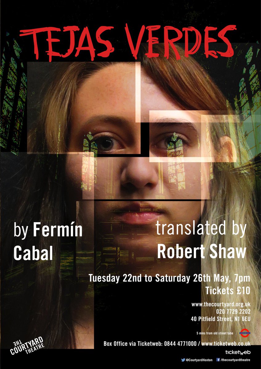 TheDisappeared_'s tweet image. Don’t have plans for tonight? Well we’ve got your Friday sorted! Come support .@TheDisappeared_ in the astounding play #TejasVerdes at the .@CourtyardHoxton tickets available at the door and online: link in bio. Start time 7pm #shoreditch #theatre #FridayFeeling #FridayNight