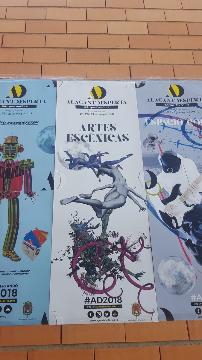 csanrafael_alc's tweet photo. Todo preparado para nuestra participación en el festival @ADesperta . Os esperamos a partir de las 19:00h En el Monte Tossal. #artperconviure https://t.co/CVN0clxi6M