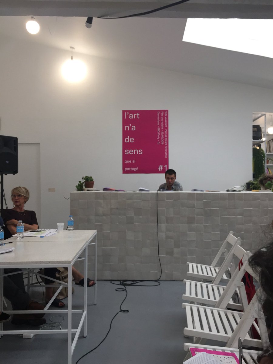JeanneGranger's tweet photo. ’un bon projet c’est celui qu’on ne sait pas mesurer ´ Melanie Bouteloup @VillaVassilieff L’art n’a de sens que si partagé #1. https://t.co/Xac4iExPU2