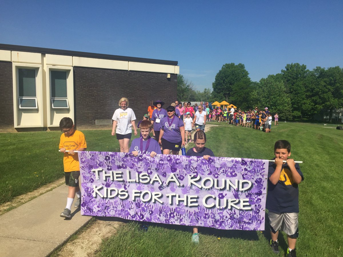 HPS kicked off their annual Relay For Life.  We began the day with the "Survival Walk".   It was emotional to watch our incredible students clap and cheer as our survivors walked the HPS walking path.  #RelayForLife