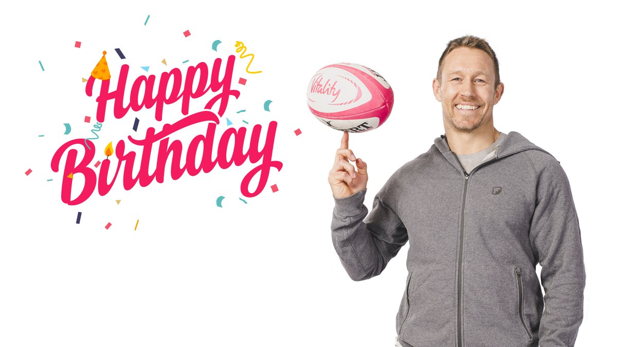Happy Birthday Jonny Wilkinson from all of us at Vitality. Leave your birthday wishes for  . 
