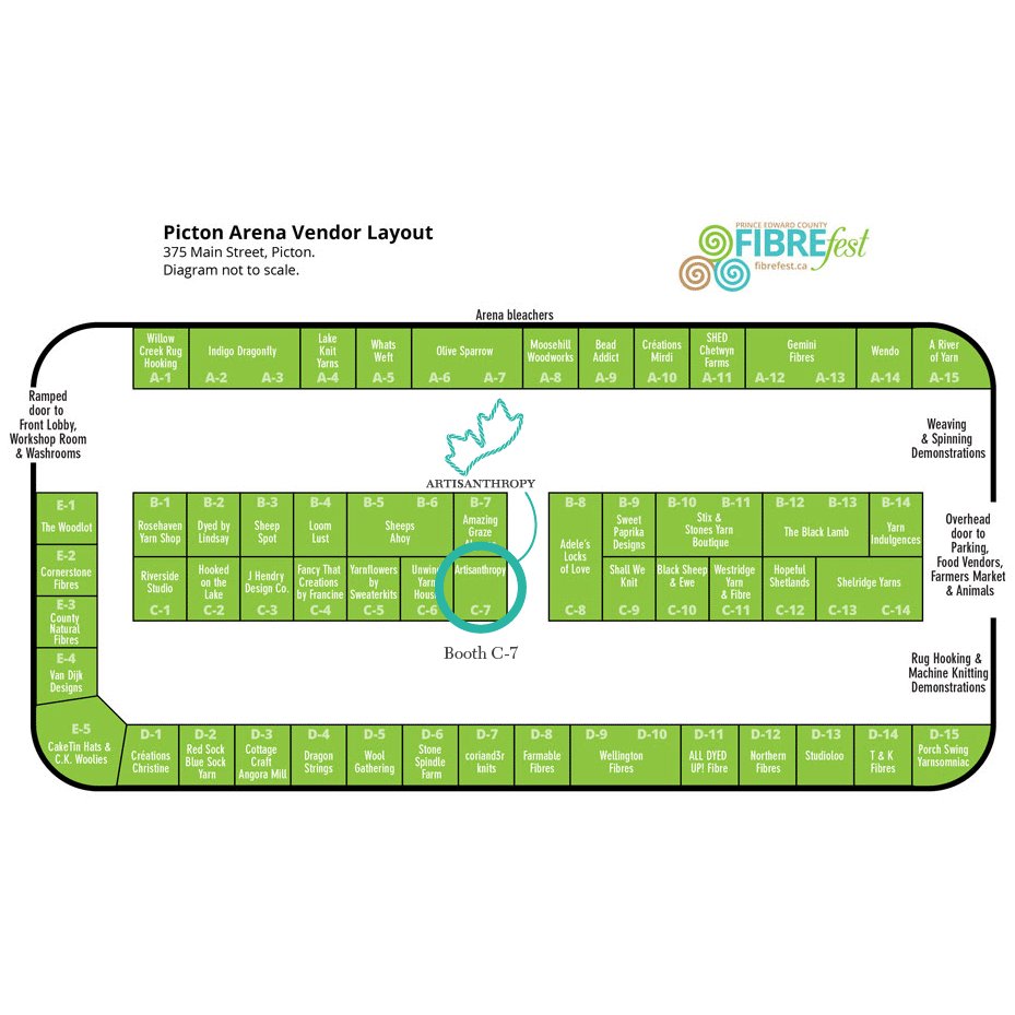 ArtisanthropyCA's tweet photo. W007! So ridiculously excited for today's @fibre_fest Prince Edward County Fibre Fest! Y https://t.co/yWqzrNR8Mj