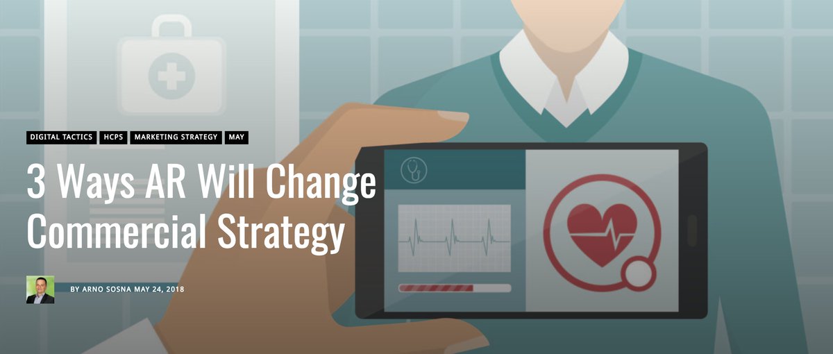 veevasystems's tweet photo. Arno Sosna, Veeva's CRM general manager, outlines how #augmentedreality will transform commercial strategy in #lifesciences via @PM360online: https://t.co/1TTdbobrrU https://t.co/j6HfvbIiYq