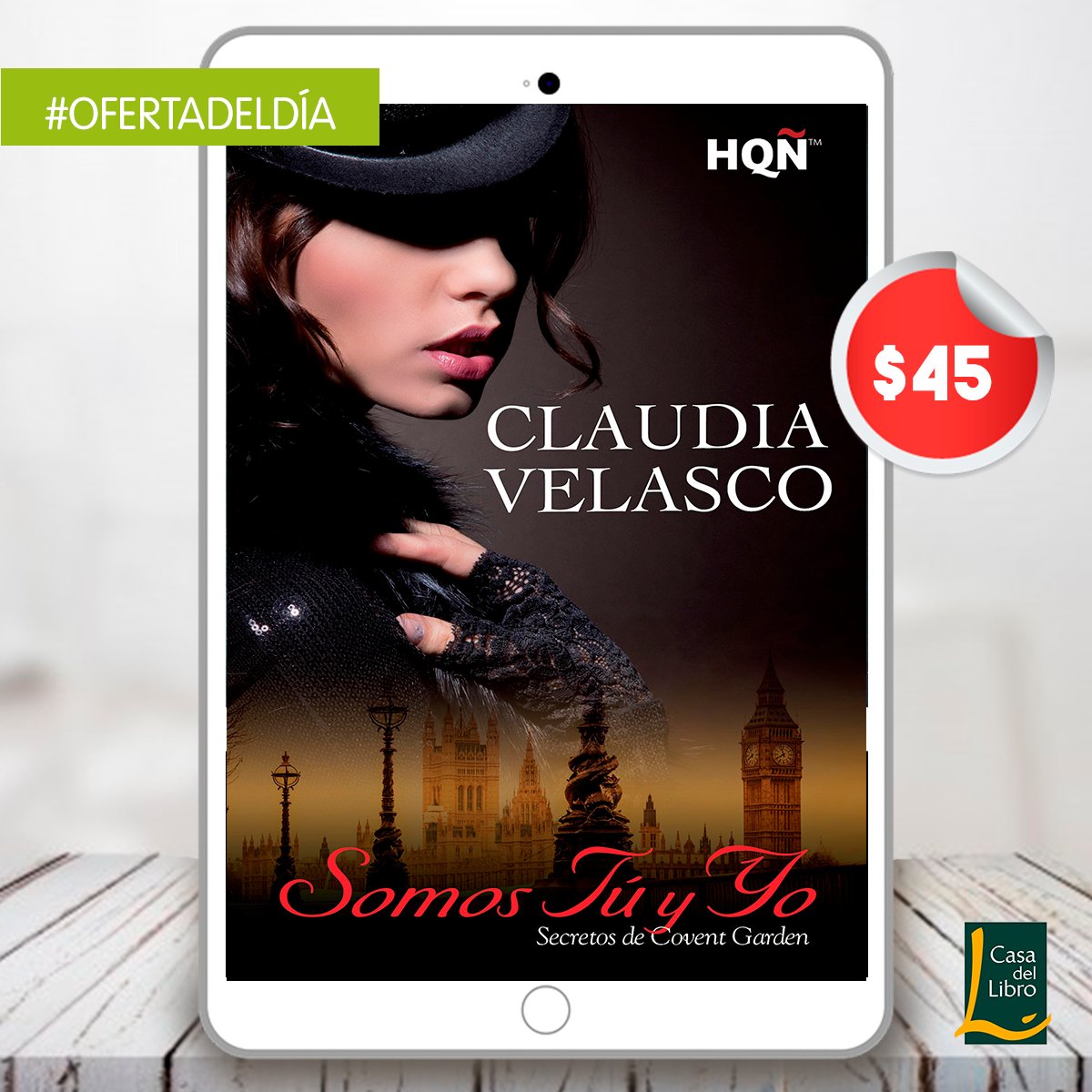 casalibrolatam's tweet photo. ¡Solo hoy hasta las 5:00 pm!
➡️ https://t.co/zrGeLxJAFQ
@HARLEQUINLibros @ClaudiVelasco
#LecturaDigital #Tagustoday https://t.co/Ojbxfmu0tV