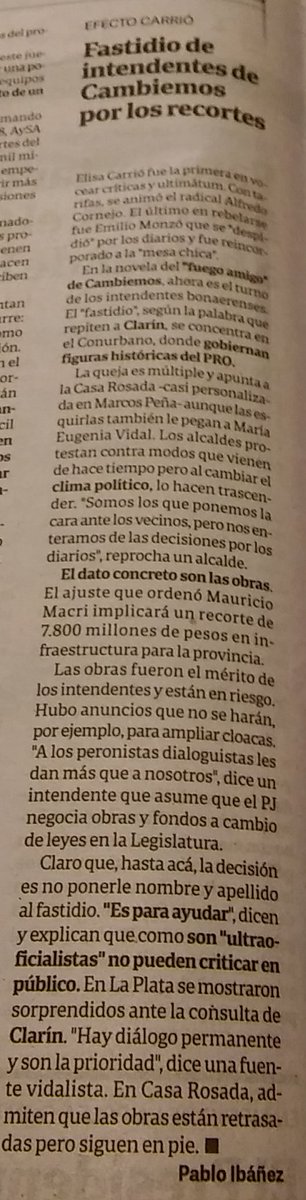 el_Mas_Pintado's tweet photo. @santosjorgeh Y @clarincom no deja pasar oportunidad de intentar destruir a cambiemos.
De la nota resalta el cambio de "clima político" como si eso existiera...
#DiarioBasura #PeriodismoBasura https://t.co/Fi255JAWRK