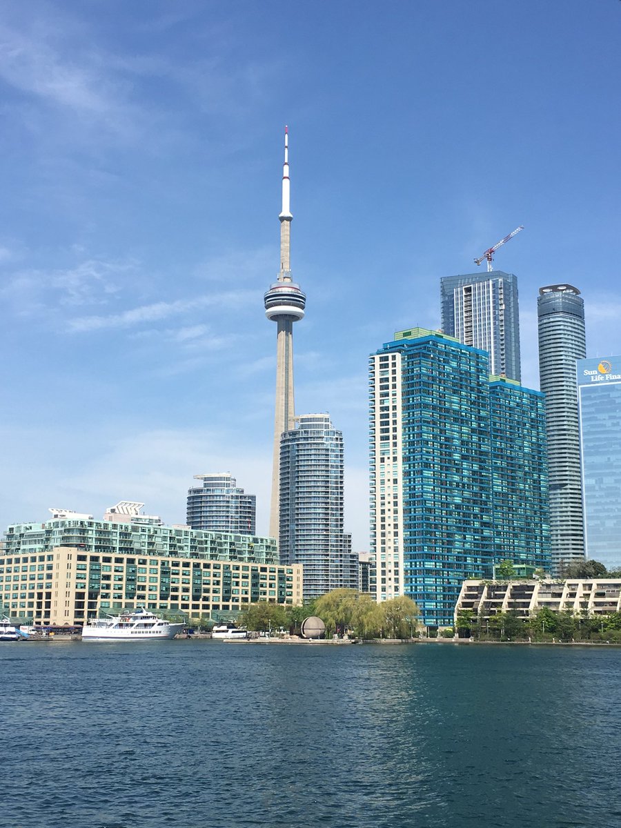 AwesomeBiota's tweet photo. Well hello CN Tower. #TorontoAdventure ⛴ https://t.co/ZhF3DxAgRH