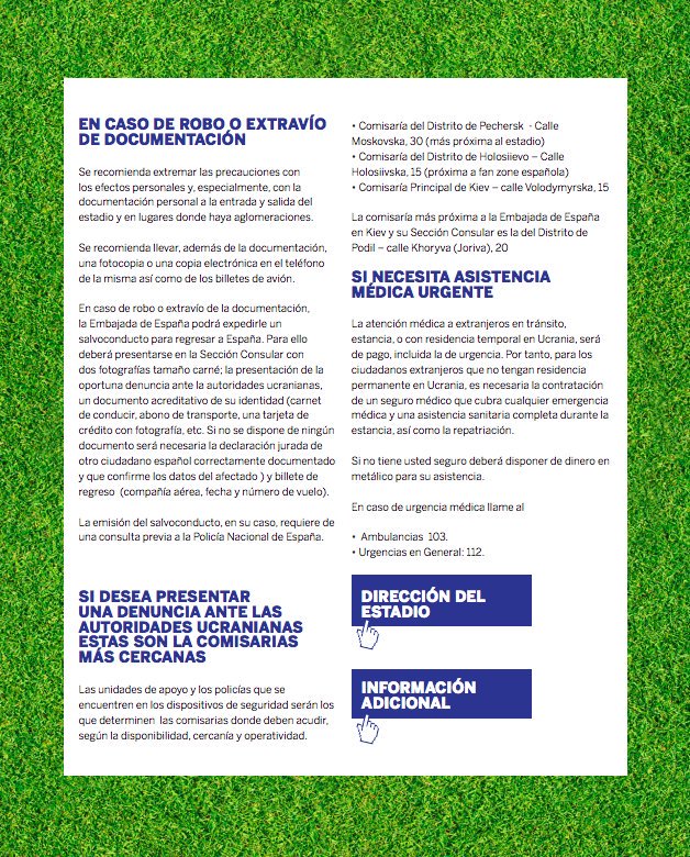 ¿Vas a ir a la final ⚽#Kiev2018? Es importante que vayas con seguro médico. Si tienes una urgencia médica deberás pagar en metálico la asistencia. Consulta nuestras recomendaciones de viaje <a href="/MAECgob/">Ministerio de Asuntos Exteriores, UE y Cooperación</a> aquí ➡️ ow.ly/9iko30k8zXV ¡Compártelo!  <a href="/realmadrid/">Real Madrid C.F.</a>