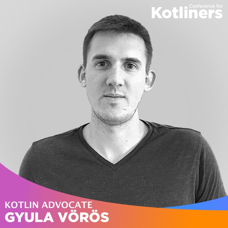 kotliners's tweet image. We&apos;re super excited about @gyula_voros&apos;s talk &apos;Using GraalVM in the context of Kotlin&apos;. Gyula will talk about how can Kotlin, and @graalvm, a new addition to the JVM ecosystem, complement each other. Three weeks till #Kotliners!⚡️