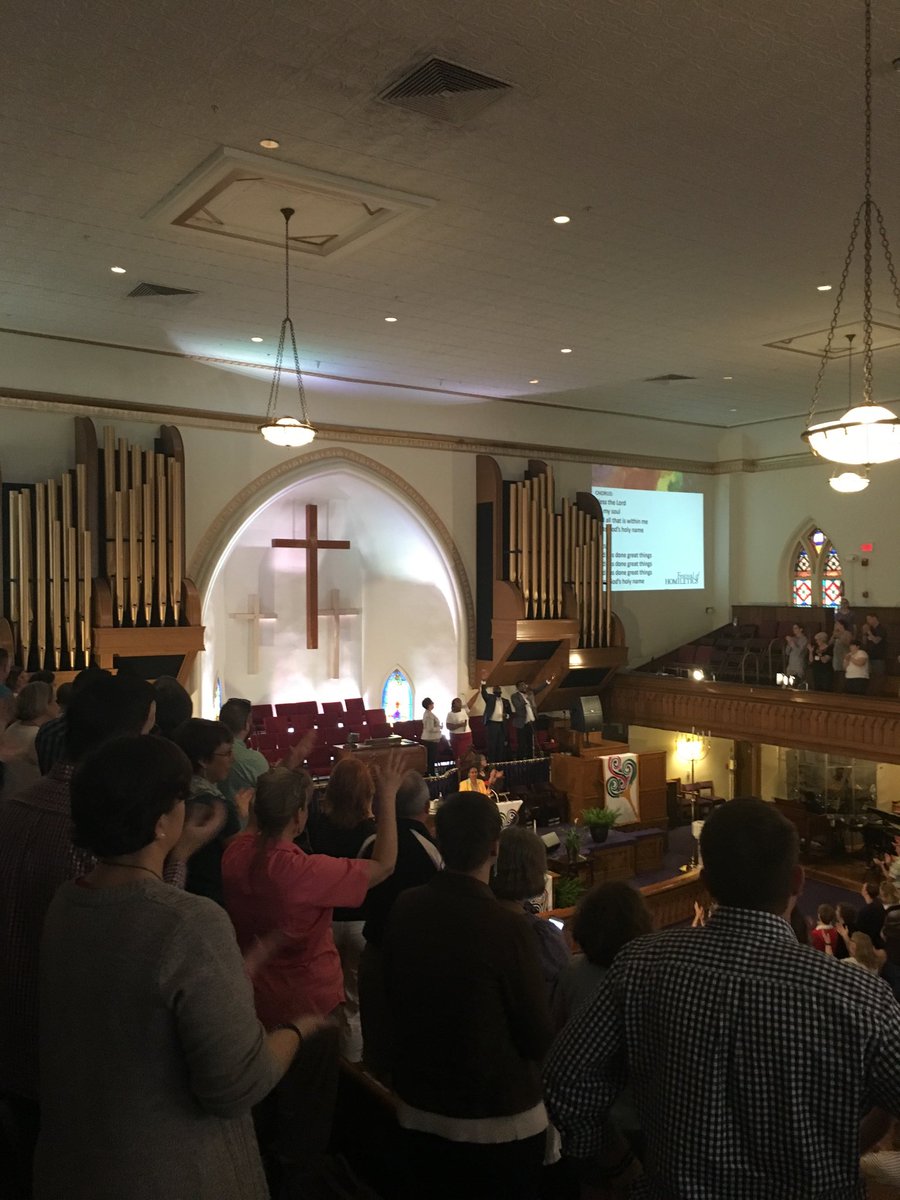 KarenBrau's tweet photo. Bless the Lord, Oh my soul! #joy #hope #power #homiletics2018 @MetropolitanAME @LutherPlace #gratitude https://t.co/JKn1MC7nB9