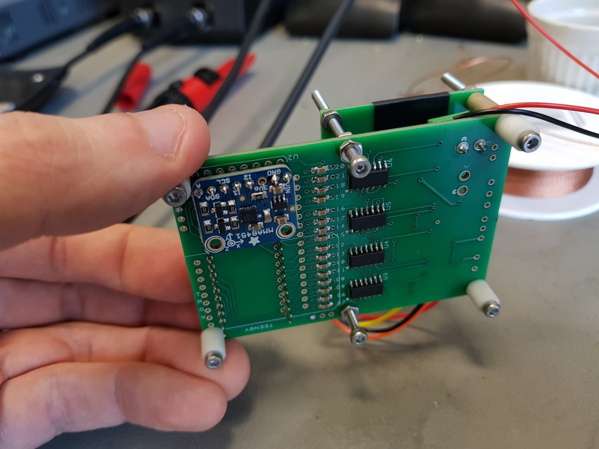BenClewer's tweet image. Mark 3 all assembled! Tests going well so far! #progress #phd #radiationsensor #radiation