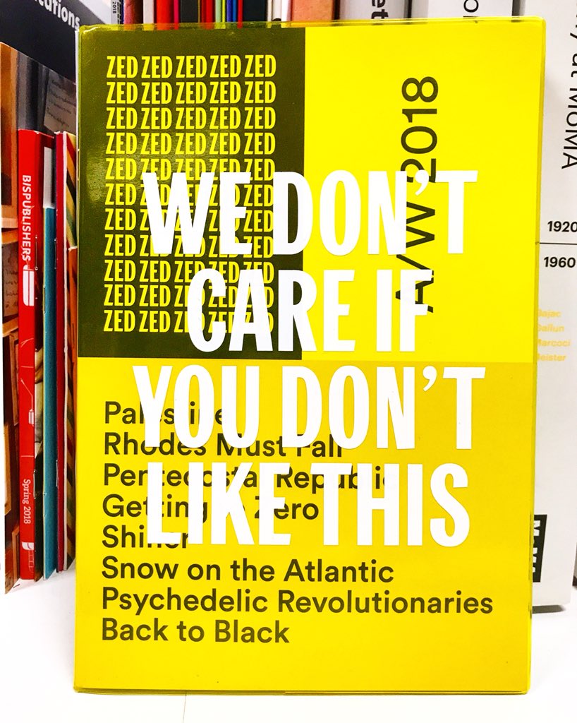 Best book trade publishing catalogue I’ve seen for years from @ZedBooks - it’s designed with boldness and confidence because they can 100% back it up - ALL the books in here are excellent. 🏆