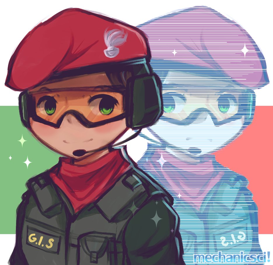 Ubisoft's tweet photo. For #FanArtFriday take a look at these awesome drawings of Alibi &amp; Maestro! 

❤️🎨:@LeanF00, @CaptBombastic, @shinosaaaaaaang, @mechanicsci https://t.co/UYFCJAl10g
