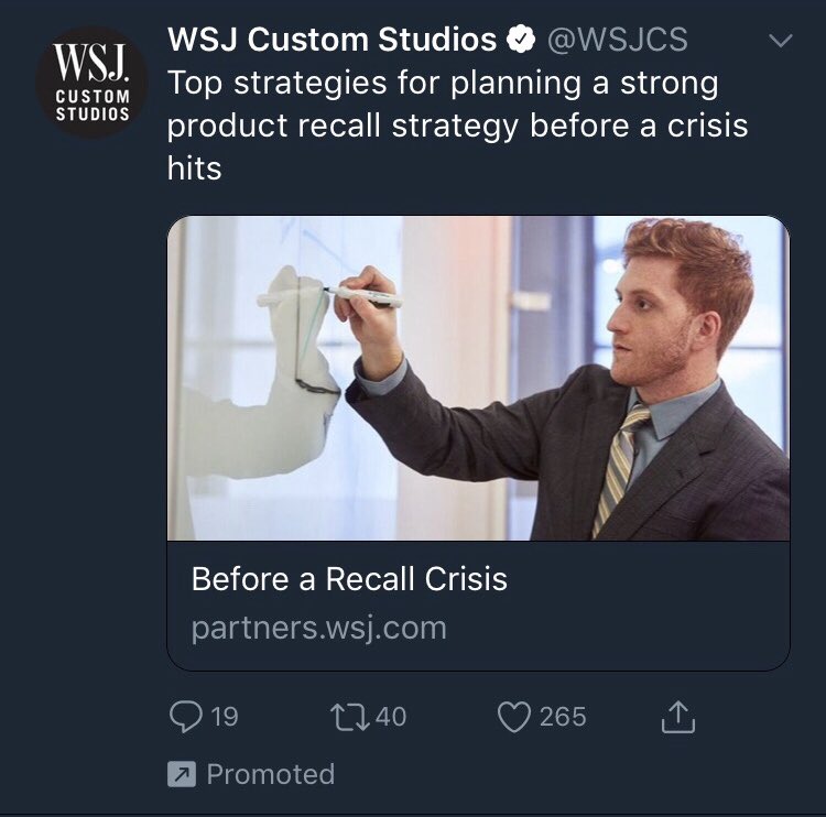 dangodlin's tweet photo. Hanging out on the Wall Street Journal this morning ☕️ Working on some serious recall strategy. #whiteboardskills Thanks @WSJCS 👍🏼 https://t.co/6QzvOmVnaE