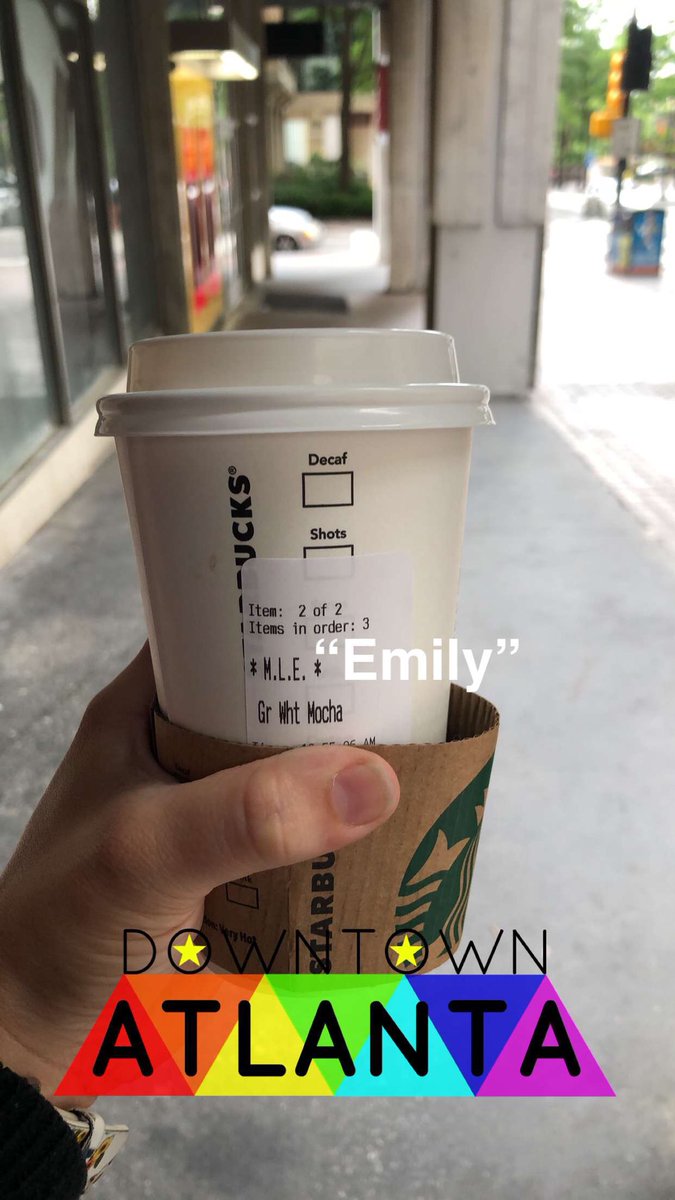 emilyjade1124's tweet photo. My favorite @Starbucks name fail thus far. 😂😂 https://t.co/ZbPUynMXlU