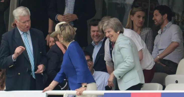 Lovely to see the PM with so many MPs and spads at Lords this afternoon. Not as if the Government has much to do at the moment.