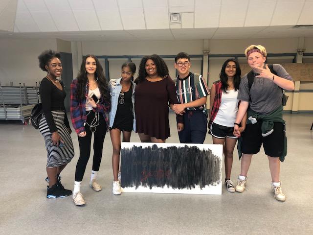 MDHighSchool's tweet photo. MD Students showcase their artwork, performances and speeches yesterday at HAL YES! https://t.co/KA8JcO1n2J