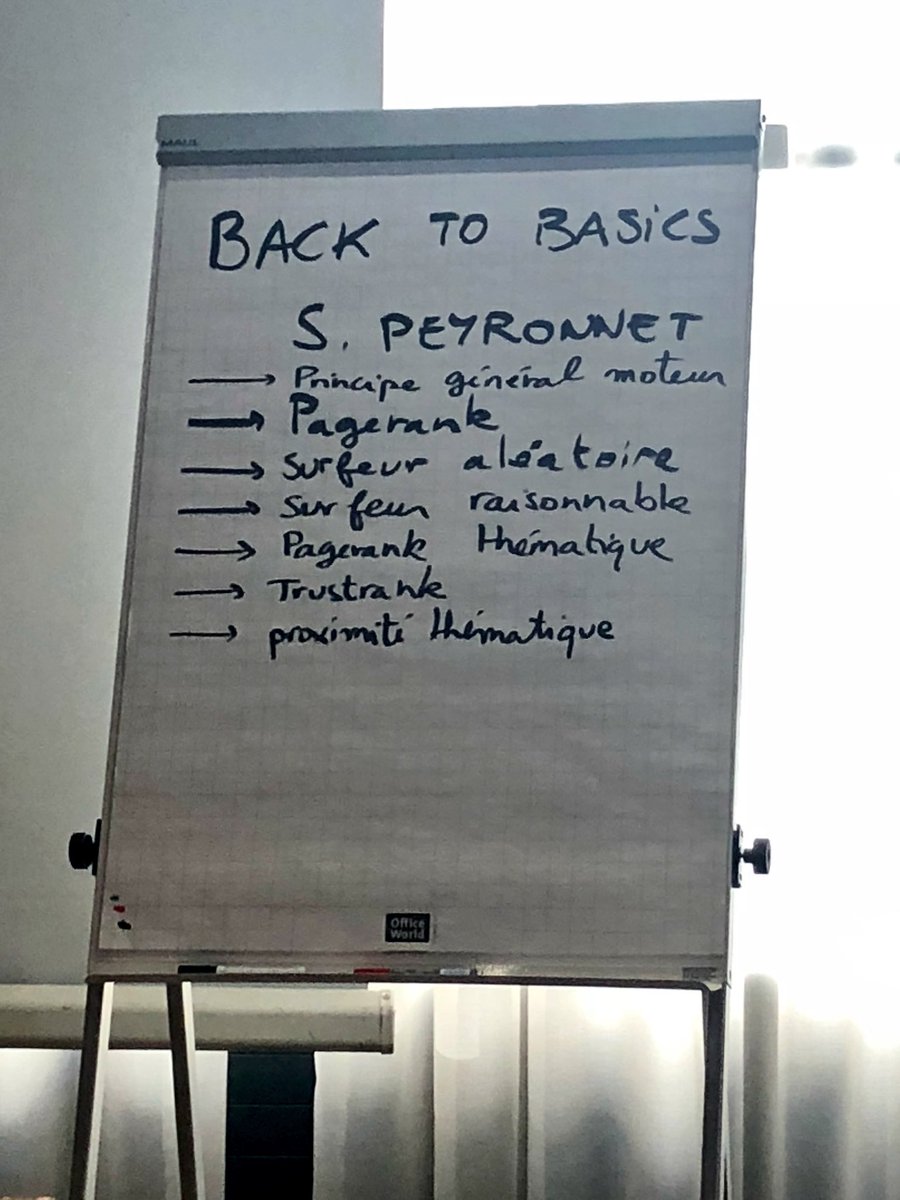 christellemilan's tweet image. PaperBoard Backs to Basics sur le netlinking 

#pagerank #probabilité #surfeurs aléatoire, Raisonnable, intelligent par @speyronnet #TeknSEO