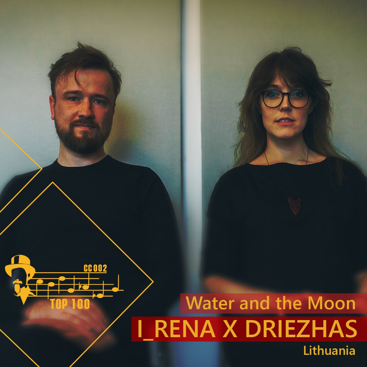 exp7notes's tweet photo. I_rena x Driezhas is a collaboration of two Lithuanian electronic composers painting melancholic melodies and trying to reach a synthesis of different dimensions. Listen to "Water and the Moon" - an electronic reflection of the world. #7noteschallenge https://t.co/eHenA3Uws6 https://t.co/WsygpFIjst