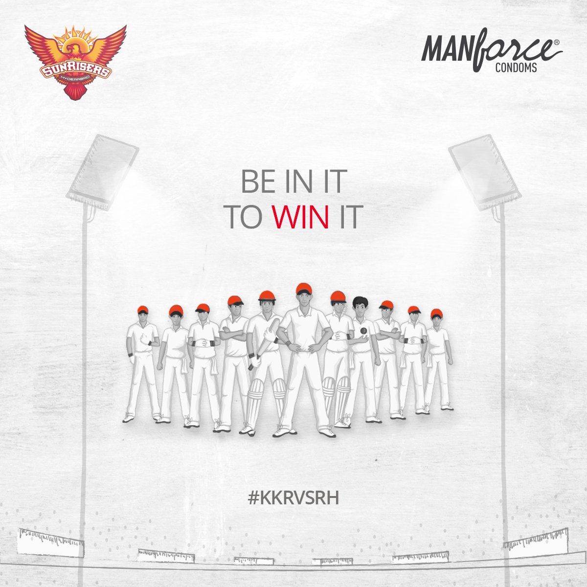 ManforceIndia's tweet photo. Go at it with full force, @SunRisers
#OrangeArmy #ManforcePowerplay #SRHvsKKR https://t.co/ytNhUYxuvQ