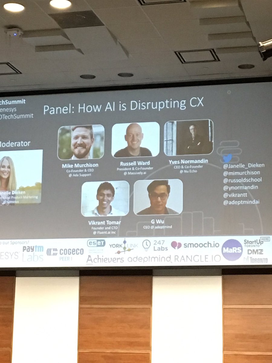 TorchGamesVR's tweet photo. #TOTechSummit 2018 presentations looking #LIT today @marsinnovation thank you @Genesys for bringing together inspiring minds https://t.co/KsumShZkLh