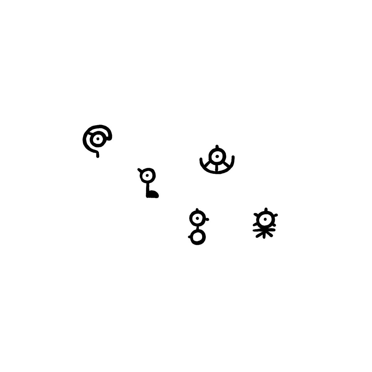 Study 反省 Sur Twitter アンノーンに紛れるタモリ俱楽部の 楽 ポケモン