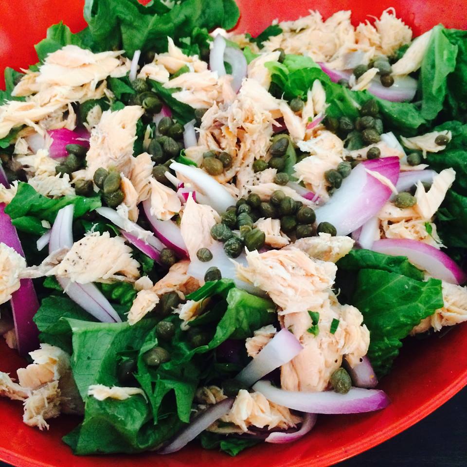 Don’t let the name fool you. This Angry Greek Salad is sure to make you happy. #Flavorful #Delicious #HealthyEats #FreshEats #DowntownATL