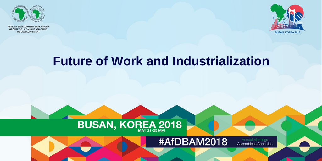 The future billionaires of Africa will come from agriculture. Africa must invest on the youth.The future of work and industrialization of Africa lies in their hands.
#AfDBAM2018 
#AfricaDay2018
